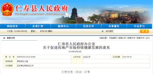 房地產調控深入 仁壽、眉山、西昌、自貢出臺最新樓市新政